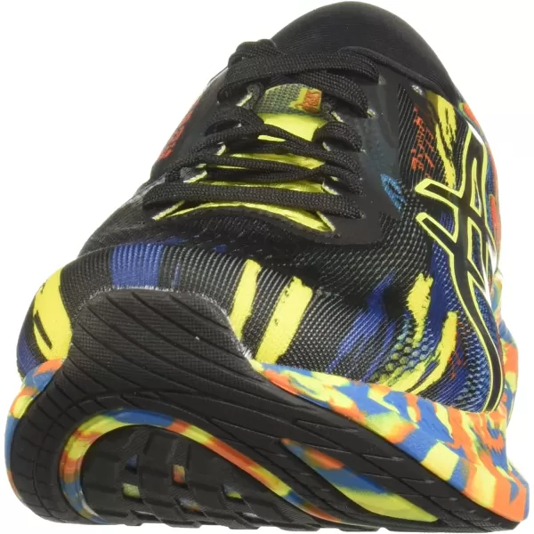 imageASICS Mens Noosa Tri 13 Running ShoesBlackSour Yuzu
