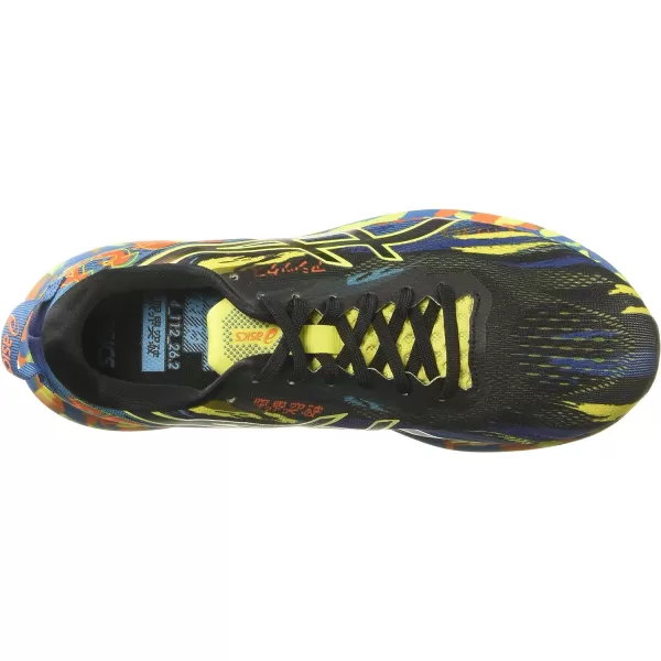 imageASICS Mens Noosa Tri 13 Running ShoesBlackSour Yuzu