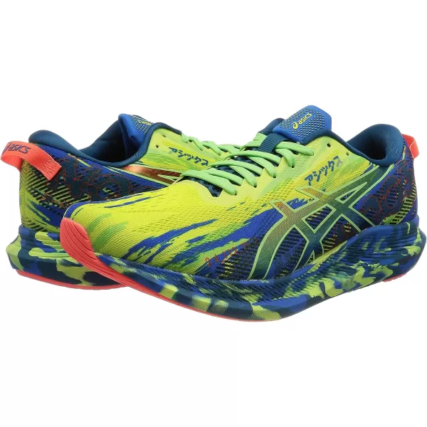 imageASICS Mens Noosa Tri 13 Running ShoesGlow YellowBright Lime