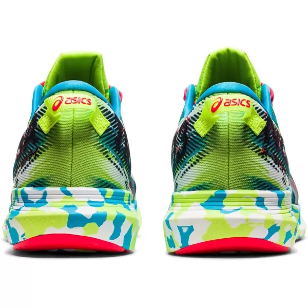 imageASICS Mens Noosa Tri 13 Running ShoesHazard GreenDigital Aqua
