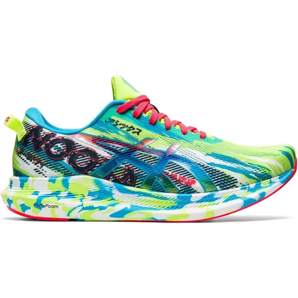 imageASICS Mens Noosa Tri 13 Running ShoesHazard GreenDigital Aqua