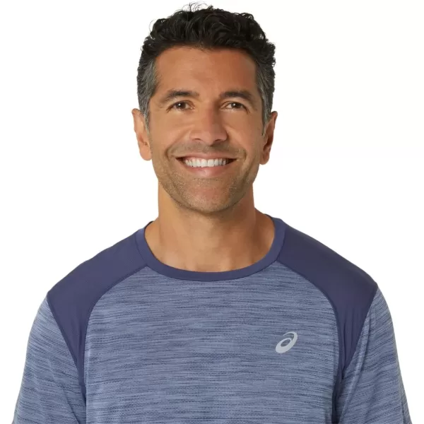 imageASICS Mens PR Lyte Short Sleeve ApparelDenim BlueThunder Blue