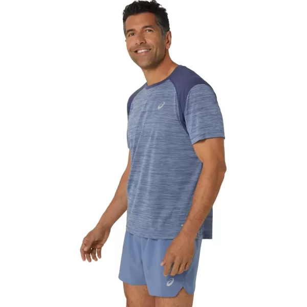 imageASICS Mens PR Lyte Short Sleeve ApparelDenim BlueThunder Blue