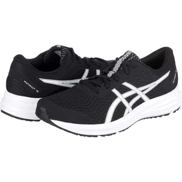 imageASICS Mens Patriot 12 Running ShoesWhite