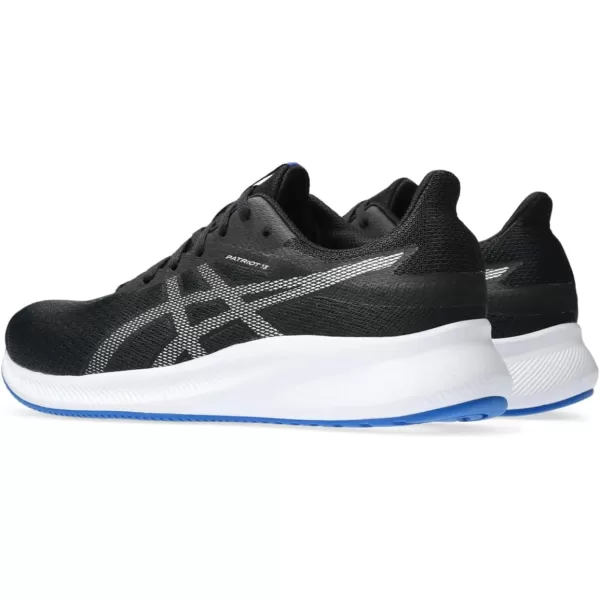 imageASICS Mens Patriot 13 Running ShoesBlackPure Silver