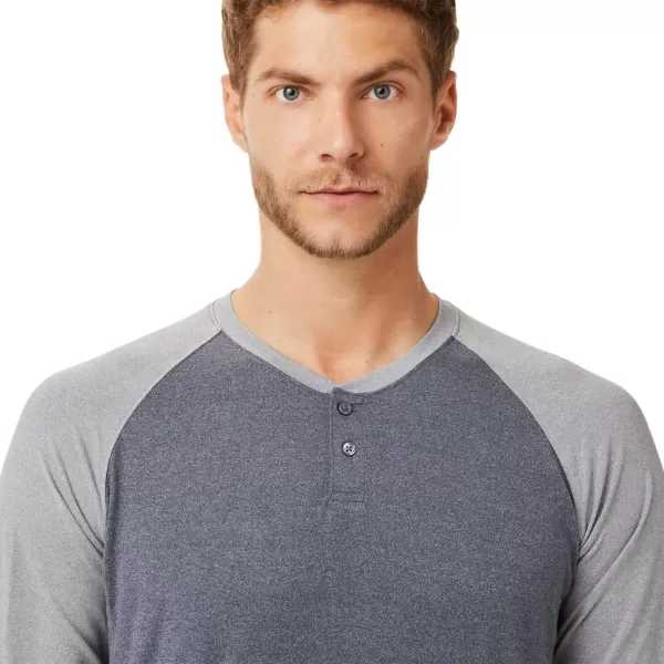 imageASICS Mens Perf Long Sleeve Henley Training ApparelASICS Mens Perf Long Sleeve Henley Training Apparel
