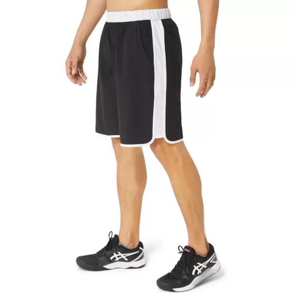 imageASICS Mens Resolution Short Training ApparelTeam BlackTeam White