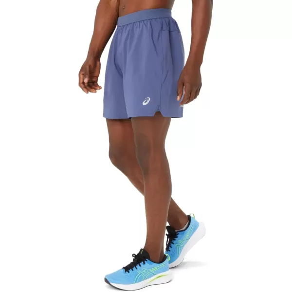 imageASICS Mens Road 2N1 7IN Short ApparelThunder BlueDenim Blue