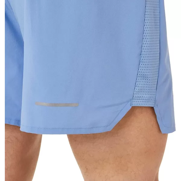 imageASICS Mens Road 5 Short Running ClothesBlue Harmony