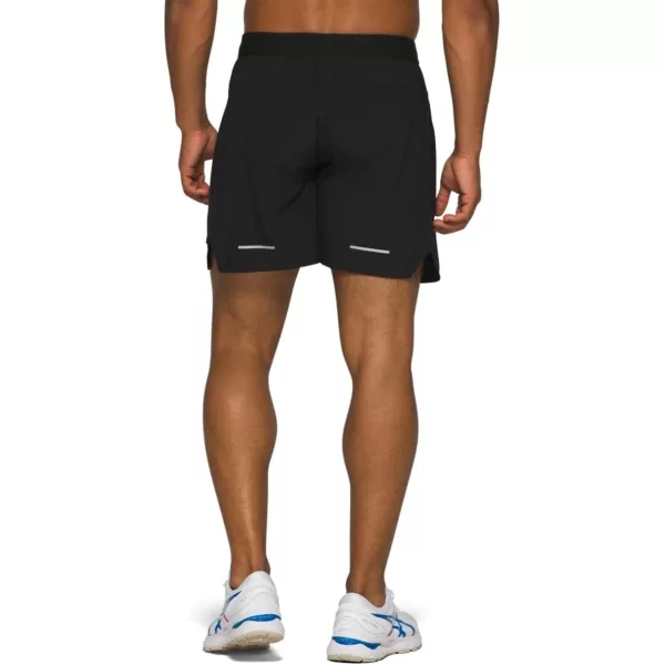 imageASICS Mens Road 7IN Short Running ApparelPerformance Black