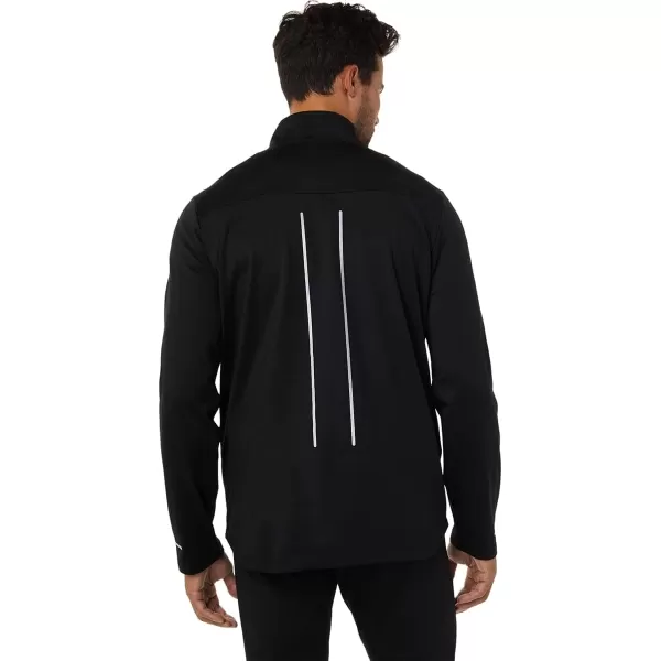 imageASICS Mens Run Lite Show Jacket Running ApparelASICS Mens Run Lite Show Jacket Running Apparel