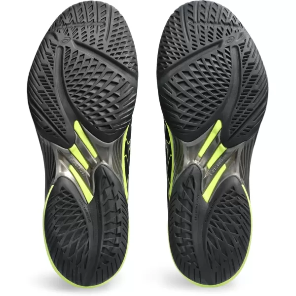 imageASICS Mens Sky Elite FlyteFoam Mid Top 2 Volleyball ShoesBlackSafety Yellow