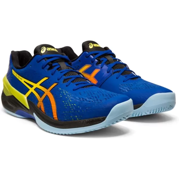 imageASICS Mens Sky Elite FlyteFoam Volleyball ShoeAsics BlueSour Yuzu