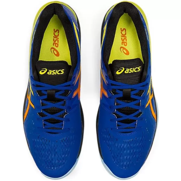 imageASICS Mens Sky Elite FlyteFoam Volleyball ShoeAsics BlueSour Yuzu