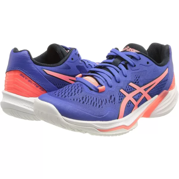 imageASICS Mens Sky Elite FlyteFoam Volleyball ShoeBlue coral
