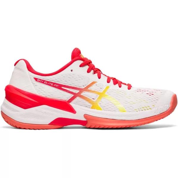 imageASICS Mens Sky Elite FlyteFoam Volleyball ShoeWhiteLaser Pink