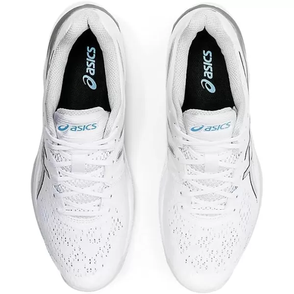 imageASICS Mens Sky Elite FlyteFoam Volleyball ShoeWhitePure Silver