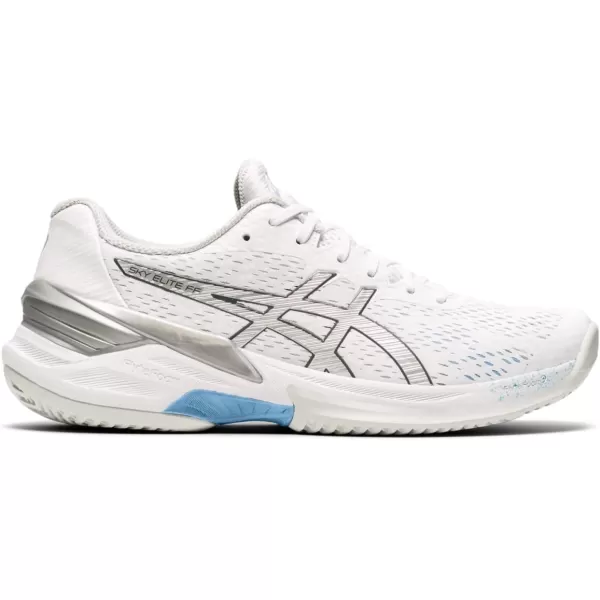 imageASICS Mens Sky Elite FlyteFoam Volleyball ShoeWhitePure Silver