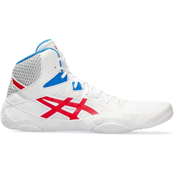 imageASICS Mens Snapdown 3 Wrestling ShoesWhiteClassic Red