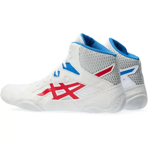 imageASICS Mens Snapdown 3 Wrestling ShoesWhiteClassic Red