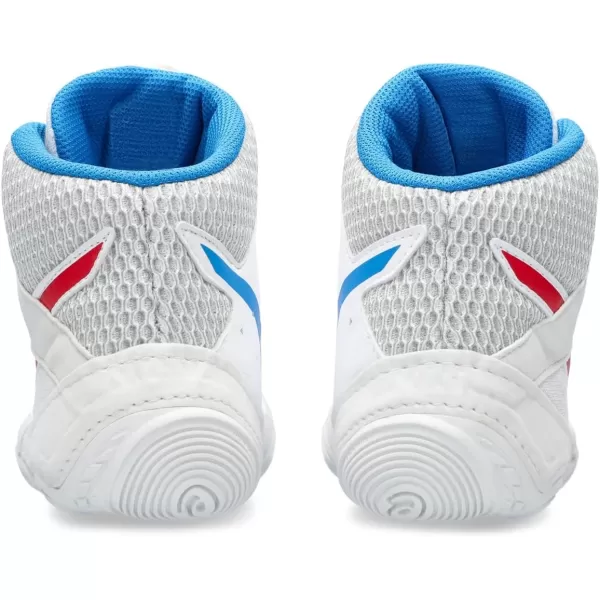 imageASICS Mens Snapdown 3 Wrestling ShoesWhiteClassic Red