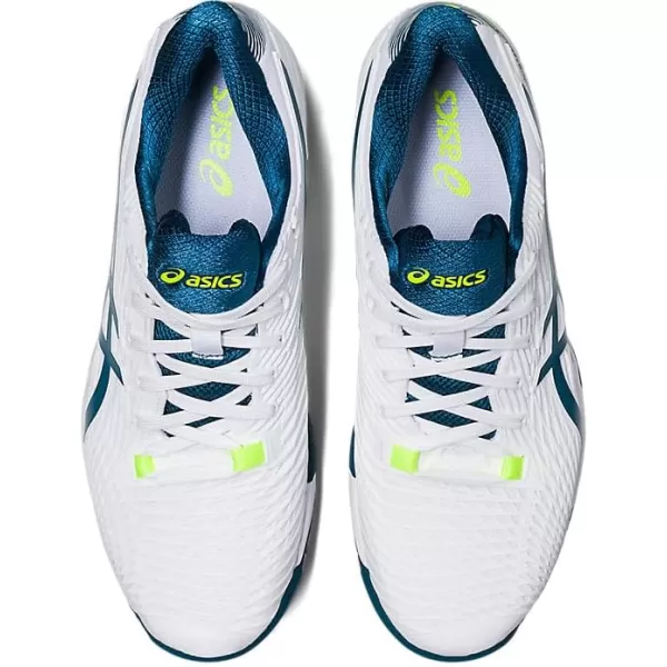 imageASICS Mens Solution Speed FlyteFoam 2 Tennis ShoesWhiteRestful Teal