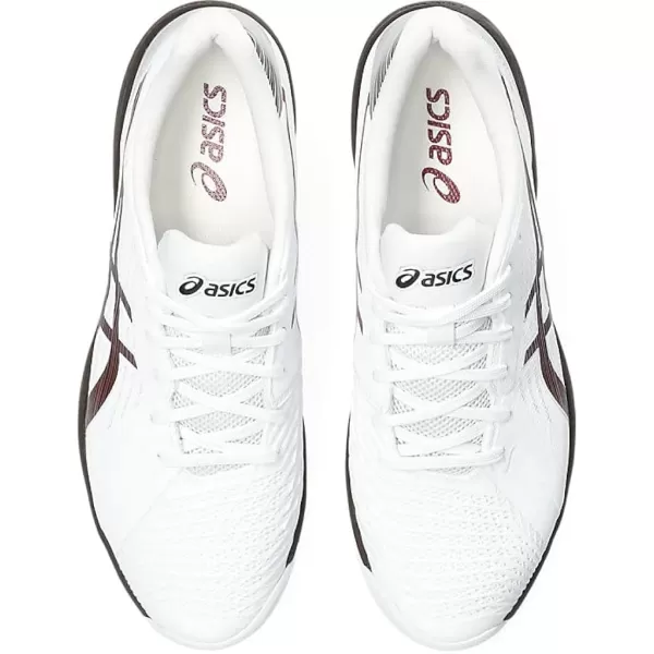 imageASICS Mens Solution Swift FlyteFoam Tennis ShoesWhiteAntique Red