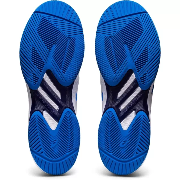 imageASICS Mens Solution Swift FlyteFoam Tennis ShoesWhiteElectric Blue
