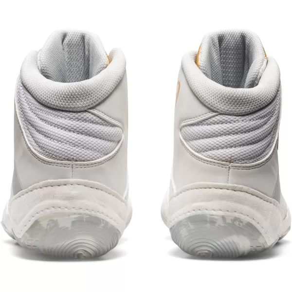 imageASICS Mens Split Elite Wrestling ShoesWhitePure Gold