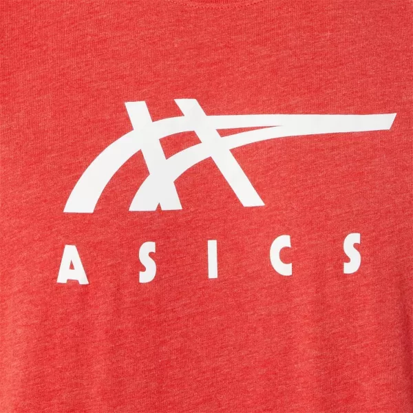 imageASICS Mens Stripe Short Sleeve TEE ApparelASICS Mens Stripe Short Sleeve TEE Apparel