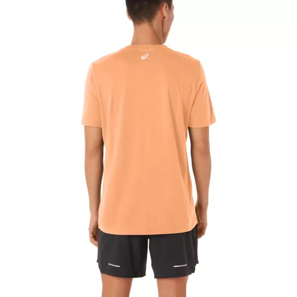 imageASICS Mens Stripe Short Sleeve Tee ApparelSummer Dune