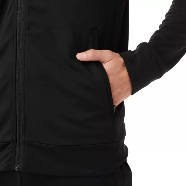 imageASICS Mens TECH FULL ZIP HOODIE ApparelPerformance Black
