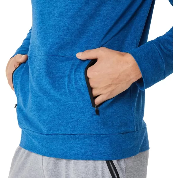 imageASICS Mens TECH PO HOODIE ApparelLake Drive Heather