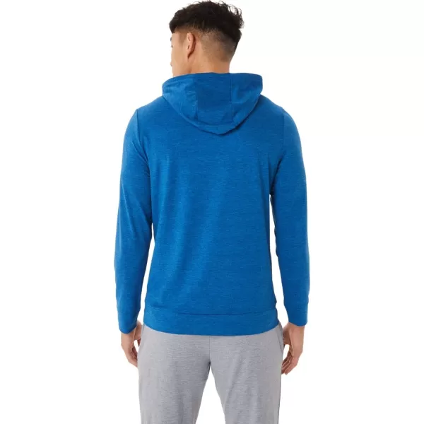 imageASICS Mens TECH PO HOODIE ApparelLake Drive Heather