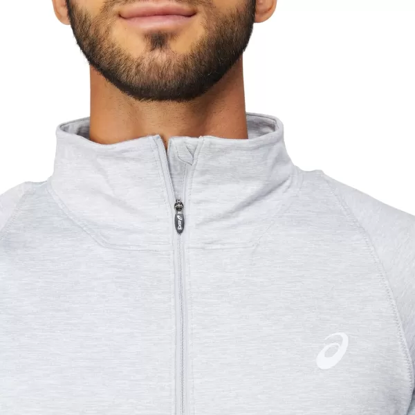 imageASICS Mens THERMOPOLIS QUARTER ZIP ApparelLight Grey Heather