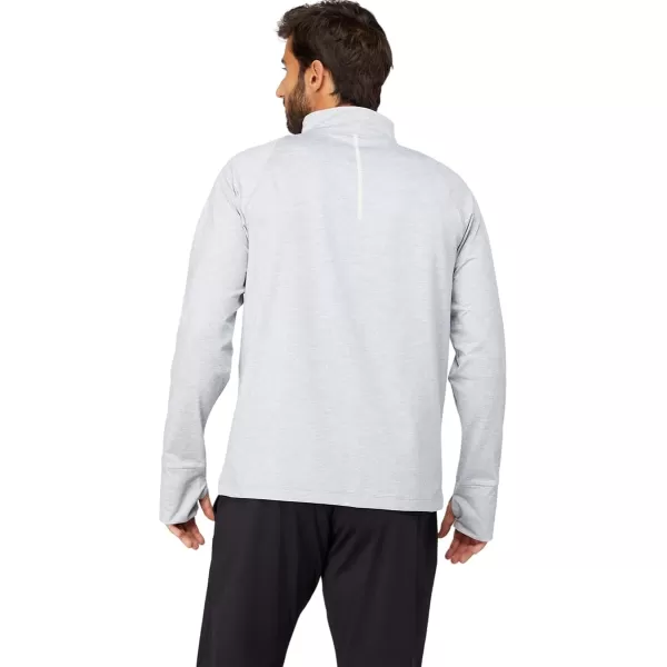 imageASICS Mens THERMOPOLIS QUARTER ZIP ApparelLight Grey Heather