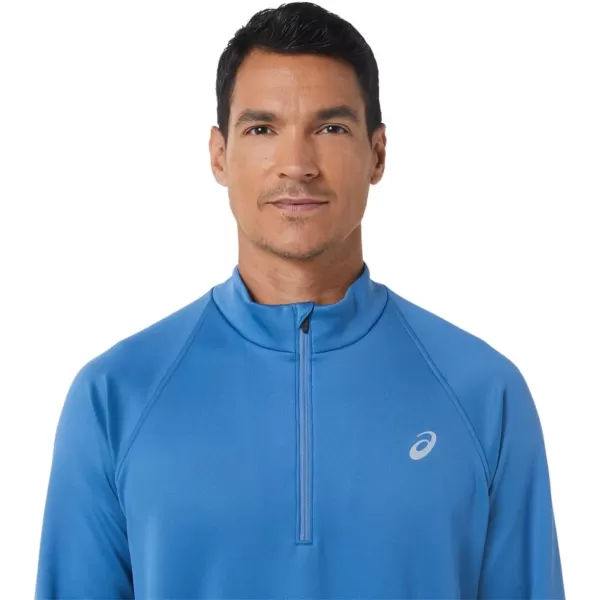 imageASICS Mens Thermopolis 12 Zip ApparelAzure