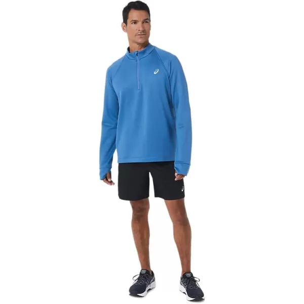 imageASICS Mens Thermopolis 12 Zip ApparelAzure