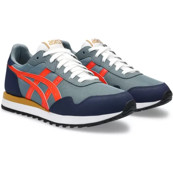 imageASICS Mens Tiger Runner II Sportstyle ShoesIroncladCherry Tomato