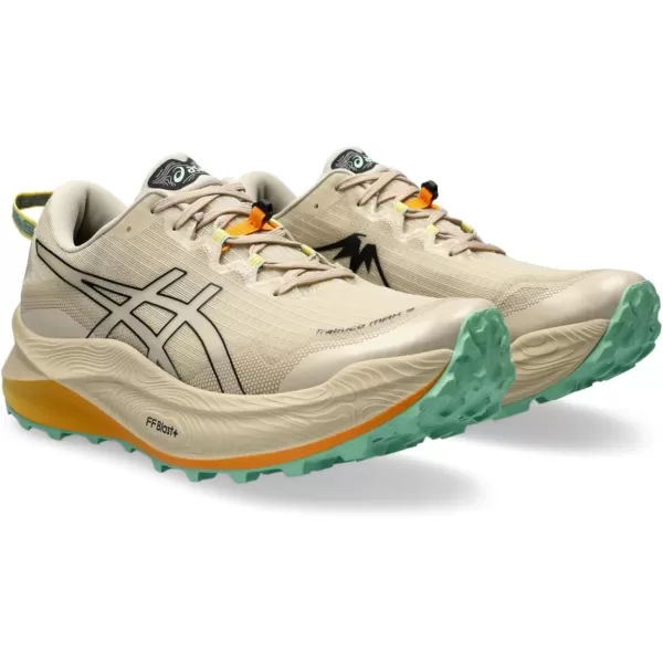 imageASICS Mens Trabuco Max 2 Running ShoesFeather GreyBlack