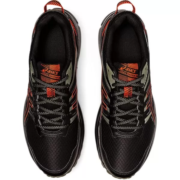 imageASICS Mens Trail Scout 2 Running ShoesBlackCherry Tomato