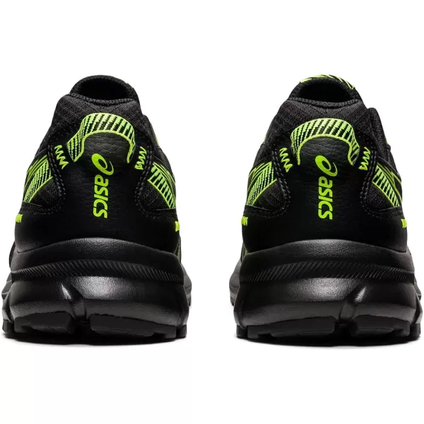 imageASICS Mens Trail Scout 2 Running ShoesBlackHazard Green