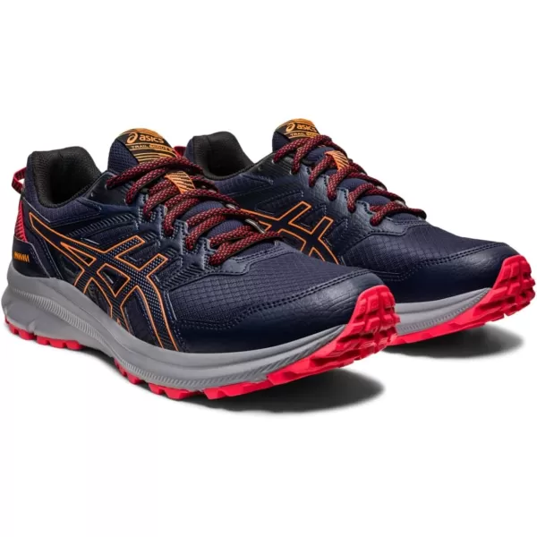 imageASICS Mens Trail Scout 2 Running ShoesMidnight Sun Peach