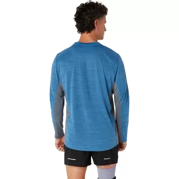 imageASICS Mens Train SANA Long Sleeve ApparelAzureMetropolis