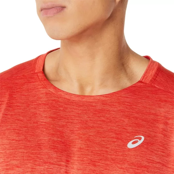 imageASICS Mens Train SANA Long Sleeve ApparelFiery RedPiedmont Grey