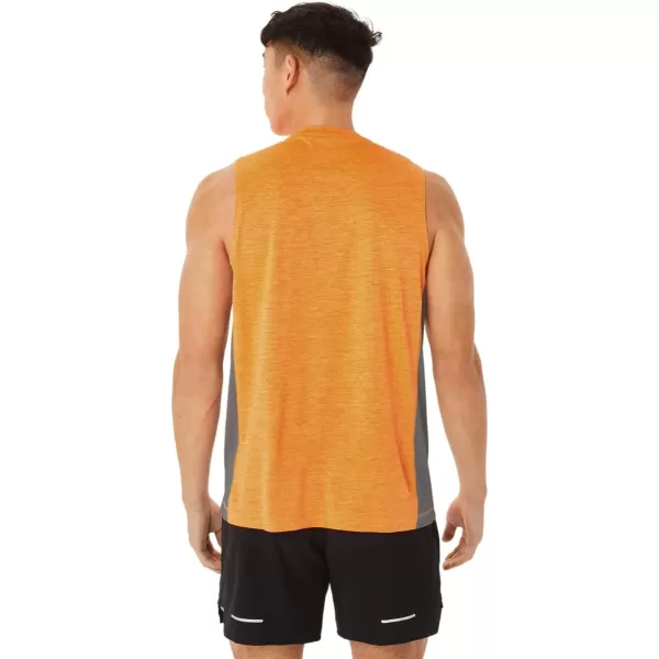 imageASICS Mens Train SANA Muscle Tank ApparelOrange PopSheet Rock