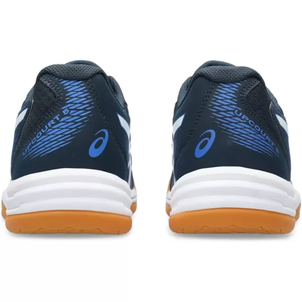 imageASICS Mens Upcourt 5 Indoor Sport ShoeFrench BlueWhite