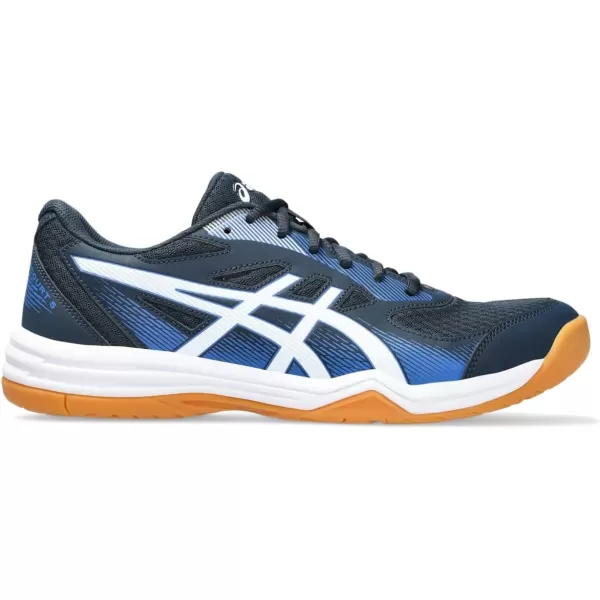 imageASICS Mens Upcourt 5 Indoor Sport ShoeFrench BlueWhite