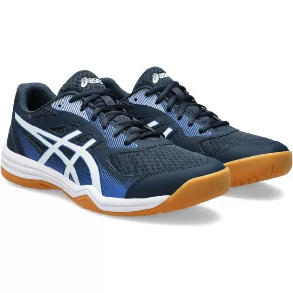 imageASICS Mens Upcourt 5 Indoor Sport ShoeFrench BlueWhite