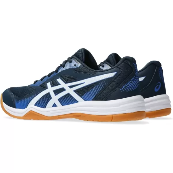 imageASICS Mens Upcourt 5 Indoor Sport ShoeFrench BlueWhite